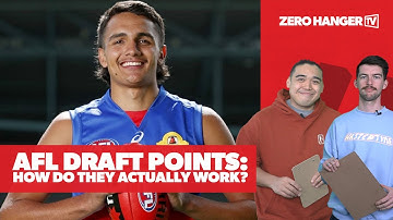 #AFL Draft Points: How do they actually work? | Zero Hanger TV