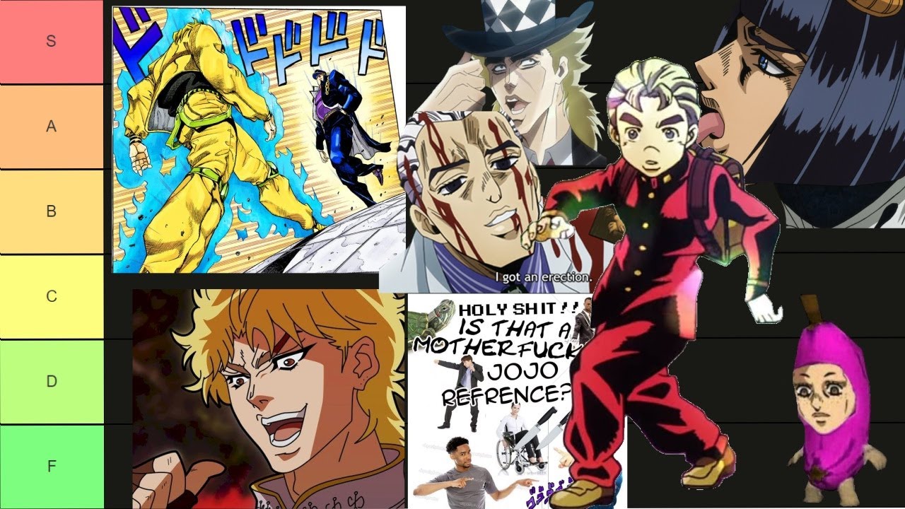 1 meme from every episode of JoJo's Bizarre Adventure 