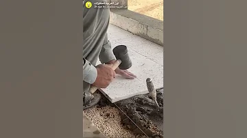 خطوات تركيب بلاط الاسطح البلدي 