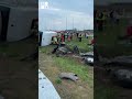 Мікроавтобус з українцями перекинувся у Польщі
