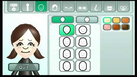 Wii Sports Custom CPU Mii Tutorial: Tina