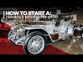 How to start a 1909 rollsroyce silver ghost