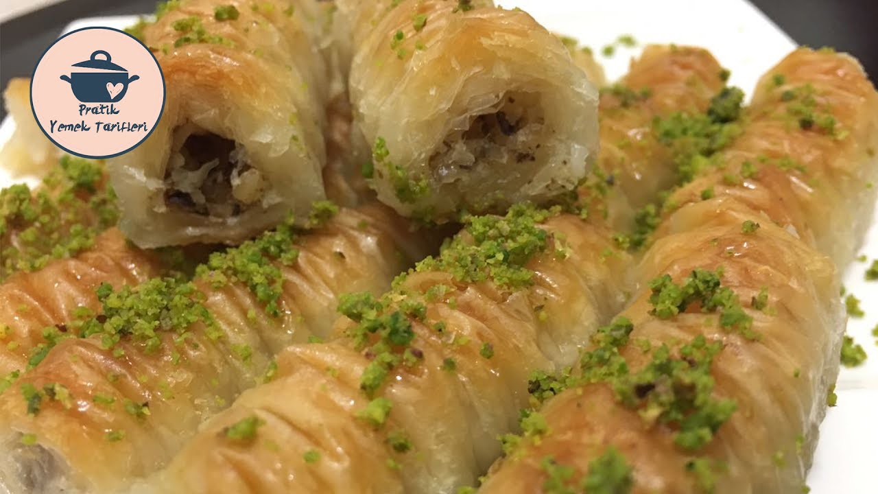 Burma Tatlısı Tarifi | Baklavalık Yufkadan Kolay Burma Tatlısı Nasıl ...