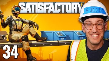 Wait, Dimensional Depots are GAMECHANGING — SATISFACTORY 1.0 blind playthrough (34)
