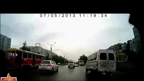 Russia Car Crash Caught on Camera Tape | Car Crash Road Rage Caught On security Camera