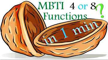 🤔 8 functions or 4? 🤔 MBTI Nutshell