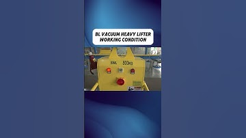 BL Vacuum Heavy Lifter Working Condition #shorts #automation