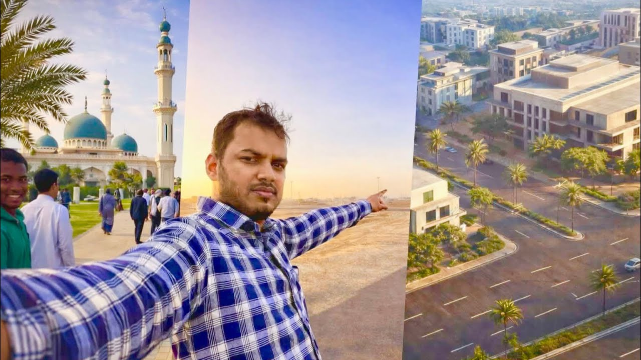 Jumma ke baad मिला ये बड़ा खाली मैदान 😳)( day 17 )(￼Saudi Arabia Daily Vlog