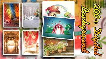 🔥 200+ Studio Backgrounds Pack + 1-Click Automatic Background Remover | Best Photo Editing Tool 2025