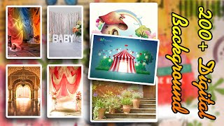 🔥 200+ Studio Backgrounds Pack + 1-Click Automatic Background Remover | Best Photo Editing Tool 2025 screenshot 5