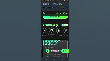 BitNest Tutorials - Verbinden einer bestehenden Trust-Wallet auf dem Smartphone mit BitNest