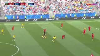 ไฮไลท์ สวีเดน 0-2 อังกฤษ - ฟุตบอลโลก 2018