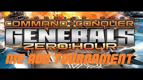 Generals Zero Hour - ME AOD Tournament E20 - Jundiyy vs kABUSE - Round 1