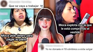 Moca, la influencer que tiene a sus seguidores de cajero automático y saco de golpes