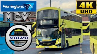 [Warrington’s Own Buses: 28 to Leigh via Padgate, Longbarn, Birchwood, Risley] MCV VolvoBZL Electric