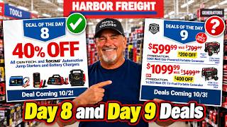 🚨 Harbor Freight Day 8 & Day 9 Deals Are HERE! | But Is It REALLY A DEAL or NOT
