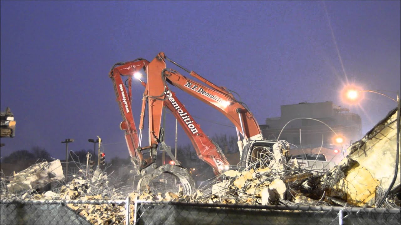 Western Avenue Overpass Demolition [Full Video]