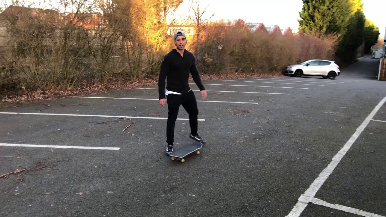 How To Tic Tac On A Skateboard - Learning How To Skateboard - YouTube