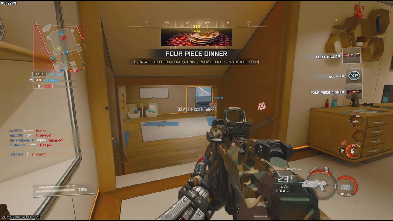 BO7 Multiplayer - Quad Feed Kill Clip