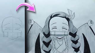 Drawing Nezuko Namado Demon Slayer Anime Drawing