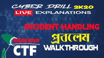 National Cyber Drill 2020 Incident Handling Problems Solving Live Walkthrough With Amir Hamza