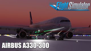 Microsoft Flight Simulator - Airbus A330 Посадка в Шереметьево
