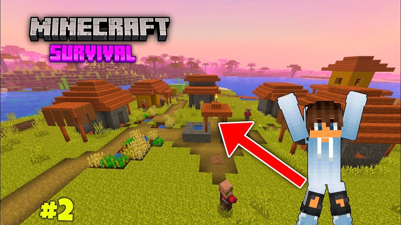 I Find Village in Minecraft Survival series Episode 2 | @KadichurGaming ...