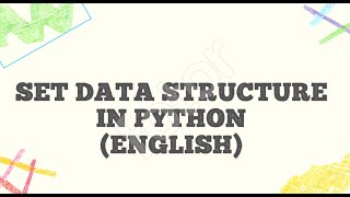 Set Data Type in Python in English