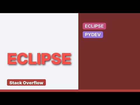 Errors when trying to install PyDev in Eclipse (2 Solutions!!)