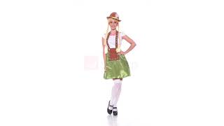 Bavarian Beer Babe Women's Oktoberfest Costume by Smiffys