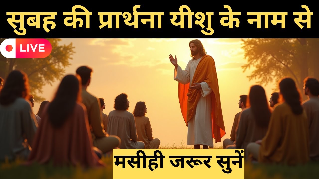 सुबह की प्रार्थना | Yeshu Morning Prayer #yeshu #live #morningprayer