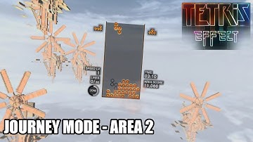 Tetris Effect - Journey Mode | Area 2 [Oculus Quest VR]