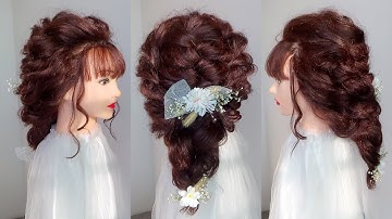 Tóc cô dâu đẹp P22 - tóc bới, tóc tết, tóc xõa, tóc dợn sóng, tóc lệch vai...