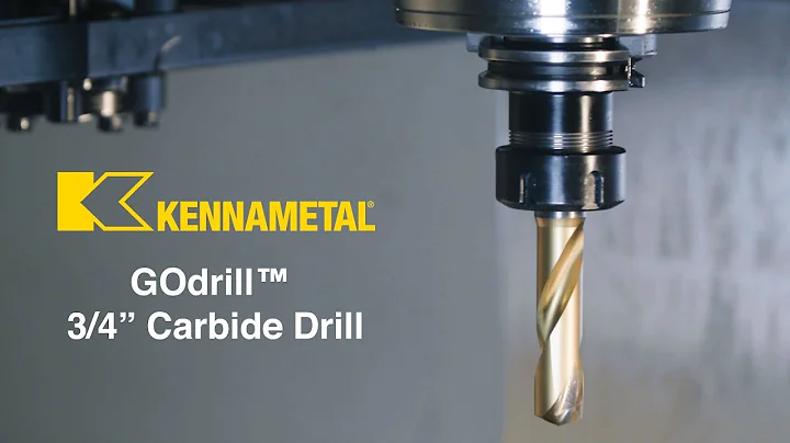 Drilling Inconel 625 | CNC Machining | Kennametal GoDrill
