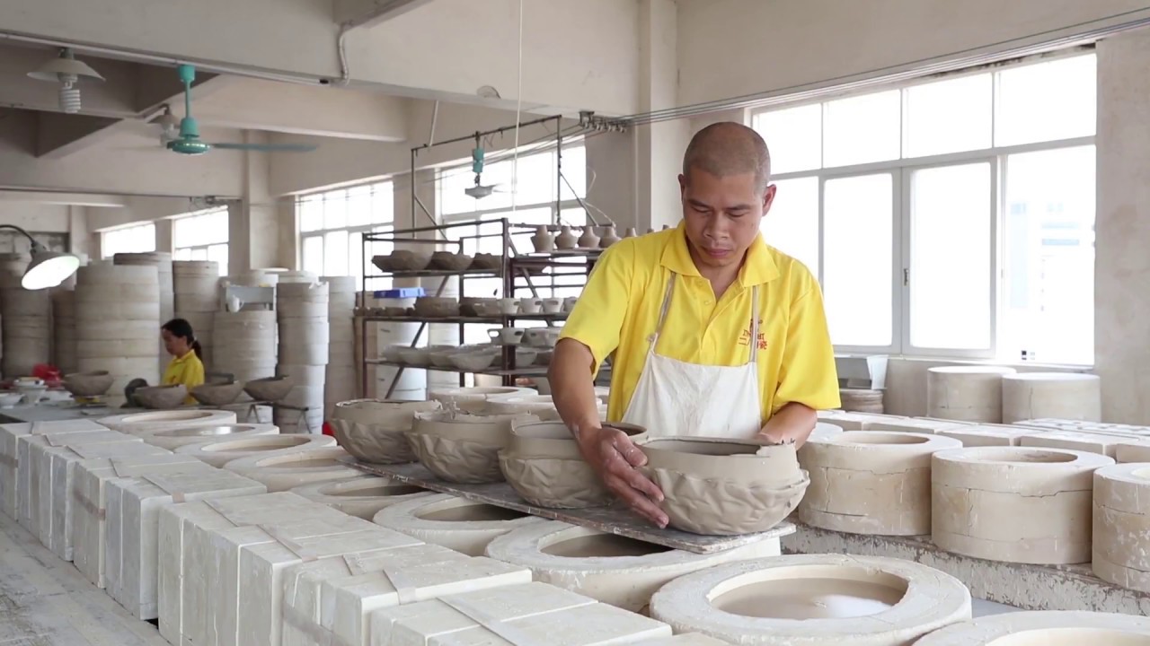 Production Process Display Grouting From Hosen Two Eight Ceramics ...