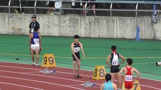20170801 山形インターハイ 男子400mR 準決勝3組