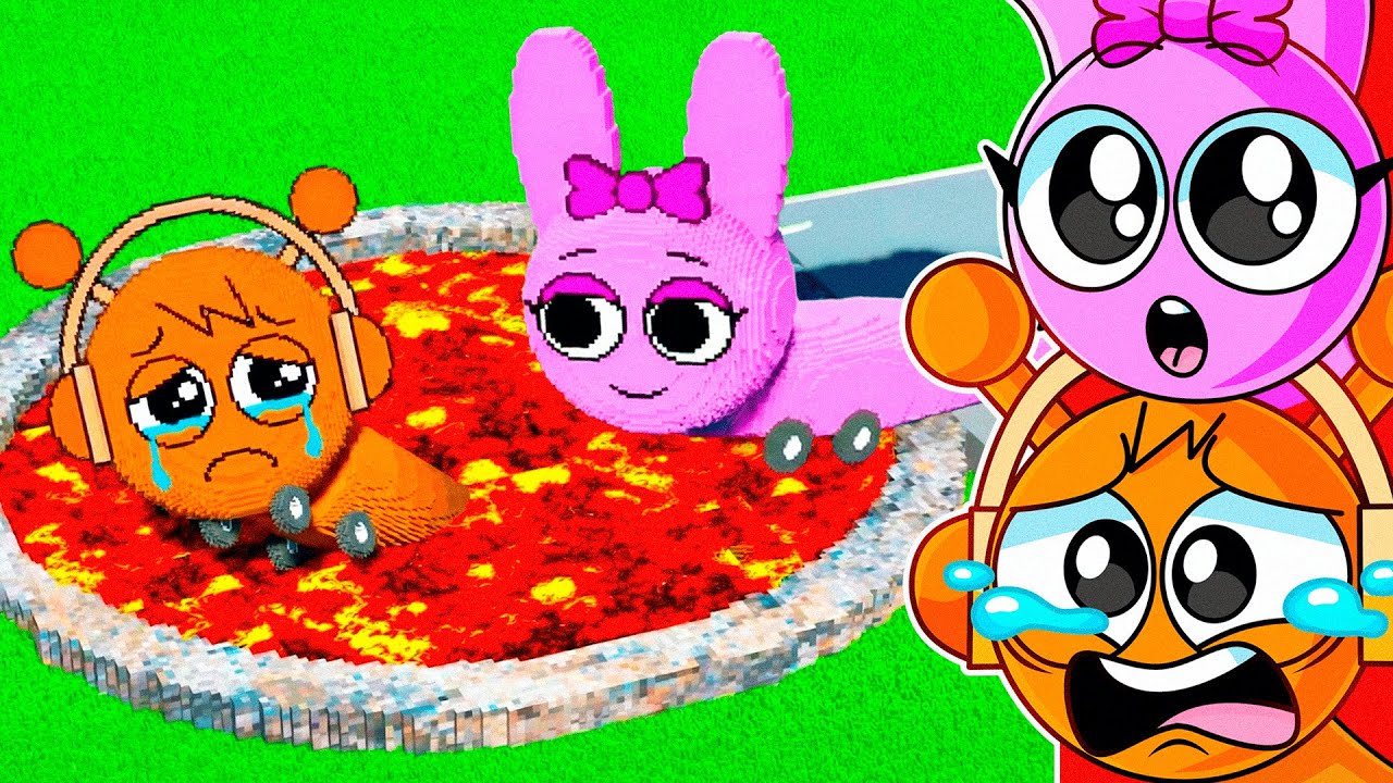 SPRUNKIS VS LAVA PITS