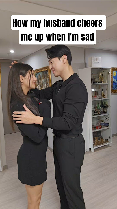 He knows how to make me feel better #cute #love #husbandwife