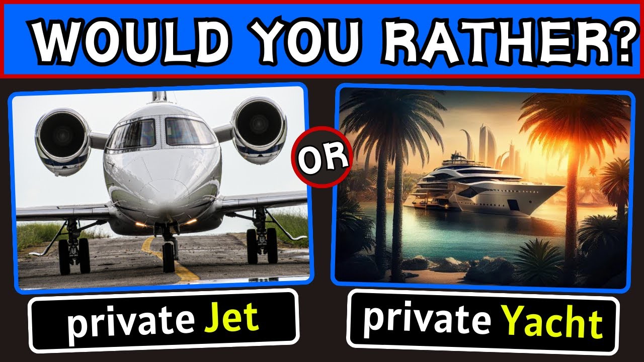 Would You Rather TRAVEL Edition 🏝️ ️ 25 HARDEST Travel Choices You