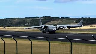 🇵🇹F.A.P. Embraer KC-390 MILLENNIUM landing at Lajes Air Base