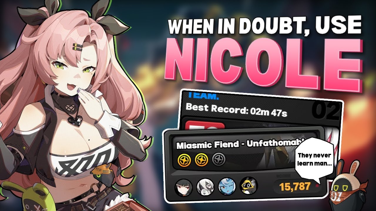 Nicole Has NEVER Let Us Down And NEVER Will | ZZZ Account Review