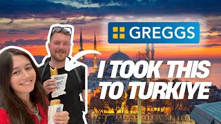 Travel vlog - I Brought a Greggs Sausage Roll to Türkiye… Here’s What Happened