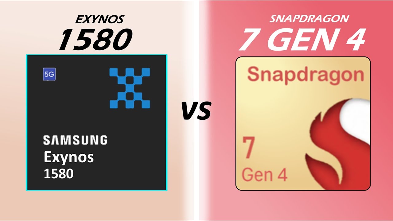 Exynos 1580 VS Snapdragon 7 Gen 4 | Kaun best? | Snapdragon 7 Gen 4 Vs Exynos 1580