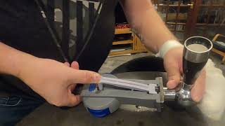 Celebrity Perfectdraft tap grey tube fitting, watch to the end for a quick hack for those struggling ;o) Profile
