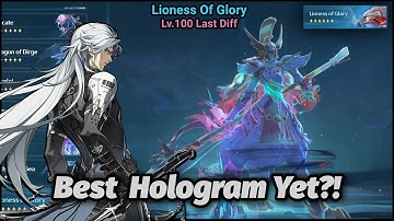 New Hologram Boss Is Absolute Cinema - S0 Calcharo Solo Vs Lioness Of Glory Diff VI