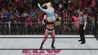 Wwe 2K18 Rainbow Mika Vs. Chyna And April Hunter - Requested 2 Out Of 3 Falls No Holds Barred