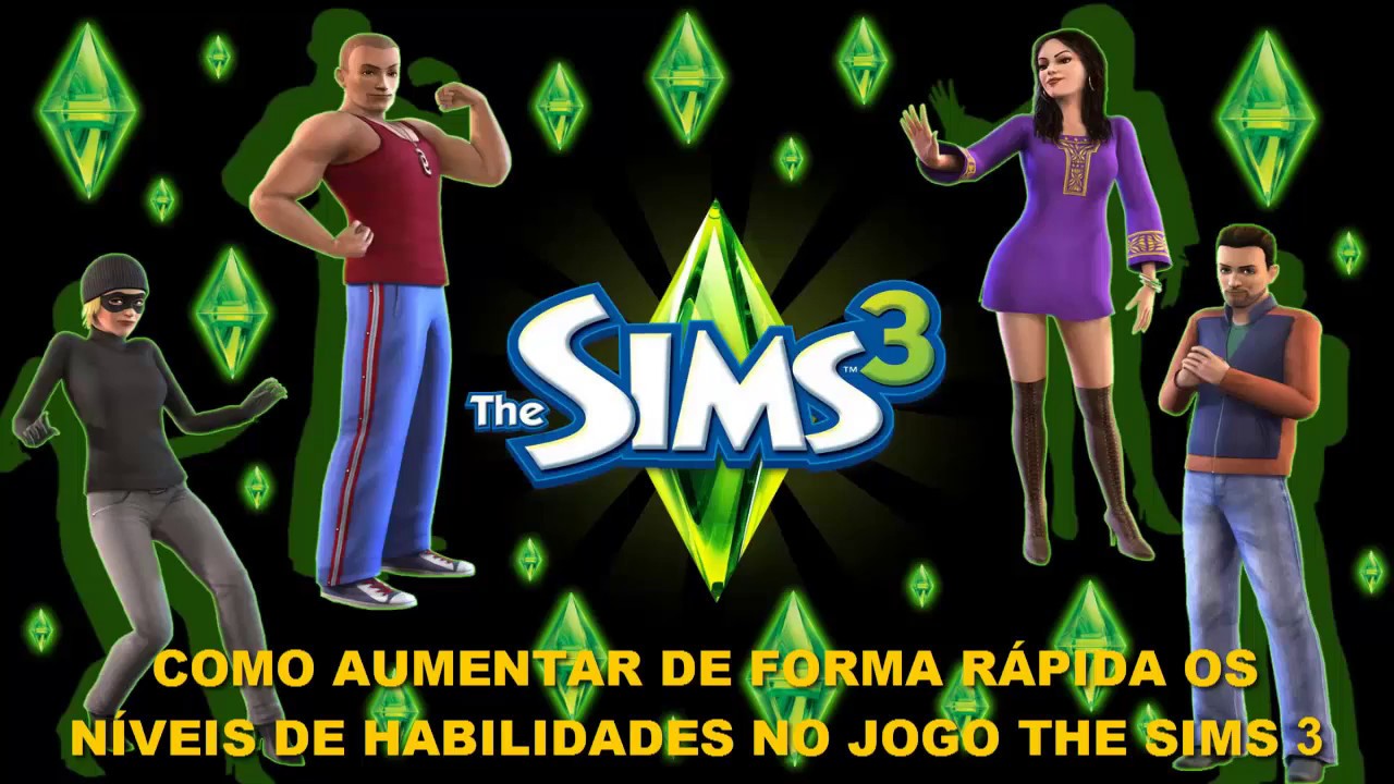 Como Aumentar o Nível da Barra de Necessidades Usando um Código no The Sims  3