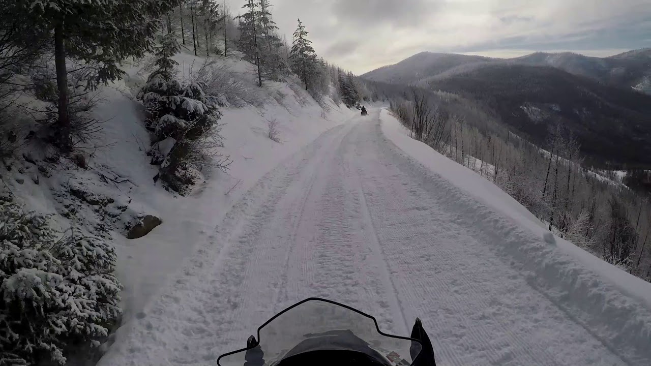 Idaho Snowmobiling Near Priest Lake Feb 2019 YouTube