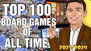 Top 100 Board Games of All Time - 2023/2024 - 100 games in 1 video!