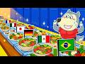 🍬 Comida Saudável vs Guloseimas | Qual é Melhor? | Loca Português
